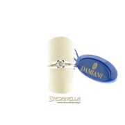 DAMIANI anello solitario oro bianco e diamante CT.0,42 referenza 20000484 